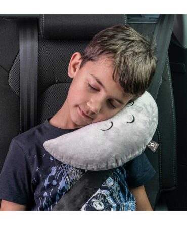 Cojín de viaje Mooni gris