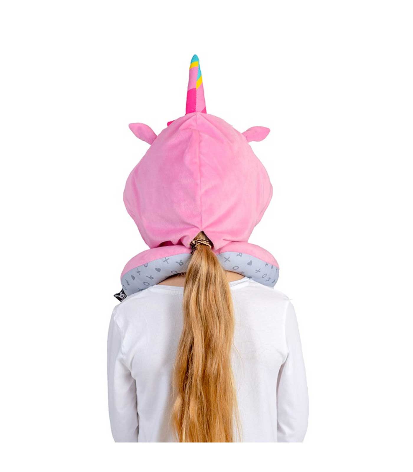 cervical para niños con capucha unicornio - Minymum