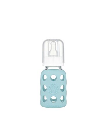 Biberón de vidrio lifefactory 120ml Mint