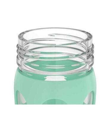Botella cristal Lifefactory Active 350ml mint