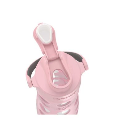 Botella cristal Lifefactory Active 350ml desert rose