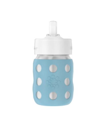 Botella inox Lifefactory tapa straw 235ml denim