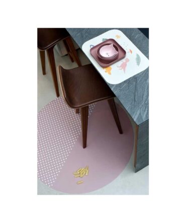 Alfombra protectora Toddlekind Spotted Dusky Rose