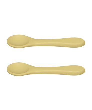 Pack de 2 cucharas de silicona para bebé Baby Livia
