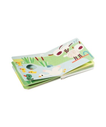 Libro de sonidos y texturas Funky Farm Lilliputiens