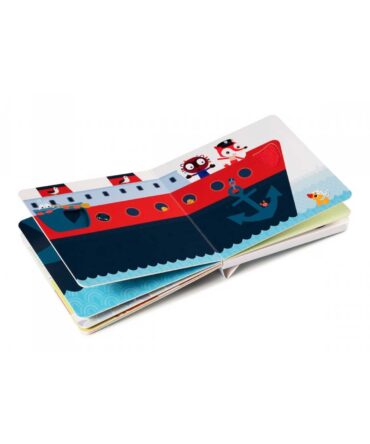 Libro de sonidos y texturas vehículos Lilliputiens