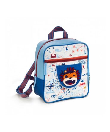 Mochila preescolar Lilliputiens El león pirata