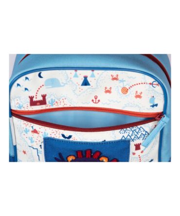 Mochila preescolar Lilliputiens El león pirata
