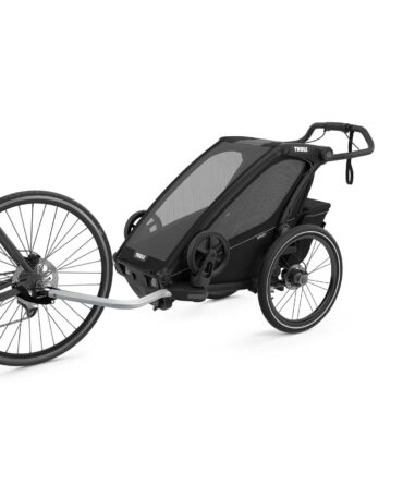 Remolque para correr y pasear Chariot Sport 1 Black on Black Thule
