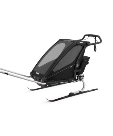 Remolque para correr y pasear Chariot Sport 1 Black on Black Thule