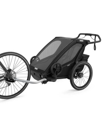Remolque para correr y pasear Chariot Sport 2 Black on Black Thule