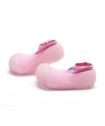 Attipas calcetín con suela goma cool summer rosa