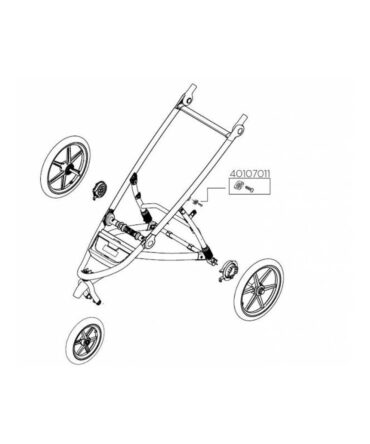 Thule Fold Lock Anchor para Urban Glide 2 18-X