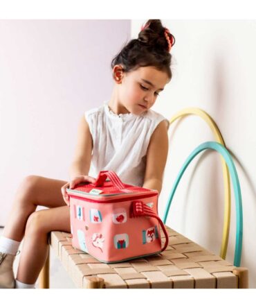 Bolsa de merienda Lilliputiens casa en el bosque