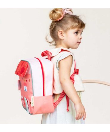 Mochila Lilliputiens casa en el bosque