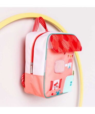 Mochila Lilliputiens casa en el bosque