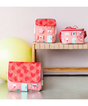 Bolsa de merienda Lilliputiens casa en el bosque
