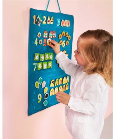 Panel para aprender a contar Lilliputiens