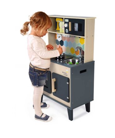 Cocina juguete de madera Mozaïc
