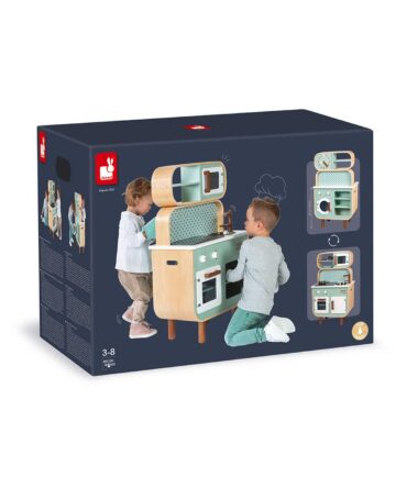 Cocina de juguete doble Cooker Janod