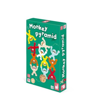 Juego de habilidad Monkey pyramid Janod