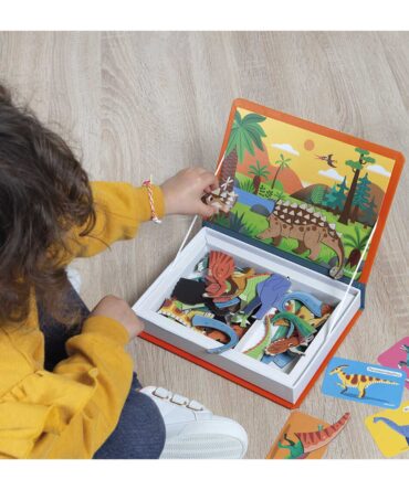 Magnetibook juego Dinosaurios Janod