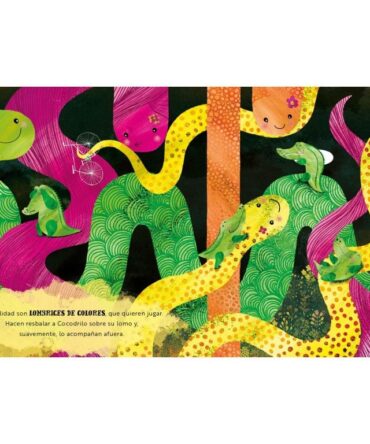 Libro infantil el cocodrilo en bicicleta