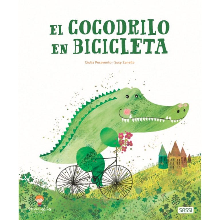 Libro infantil el cocodrilo en bicicleta - Minymum
