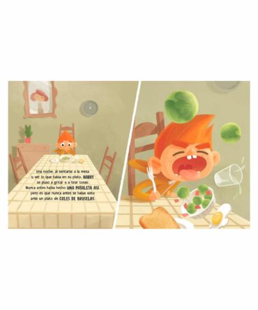 Libro infantil Verduras furiosas