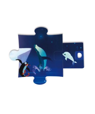 Puzle infantil sorpresa bajo las estrellas