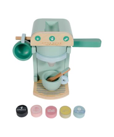 Set de cafetera juguete de madera
