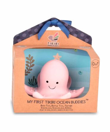 Pulpo de caucho natural para el baño