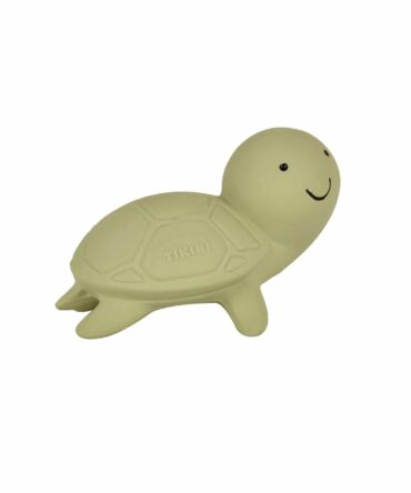 Tortuga de caucho natural para el baño