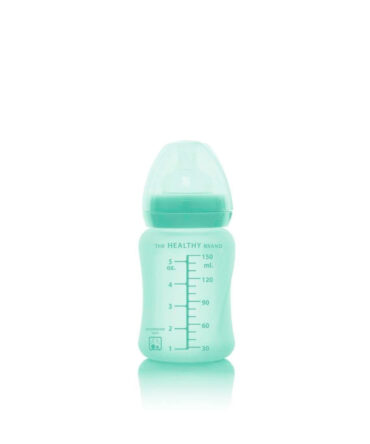 Biberón cristal anti rotura Everyday Baby 150ml menta