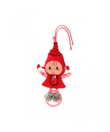 Sonajero con campanilla caperucita roja