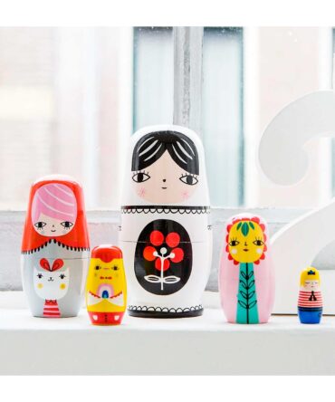 Matrioskas de Madera Fleur & Friends