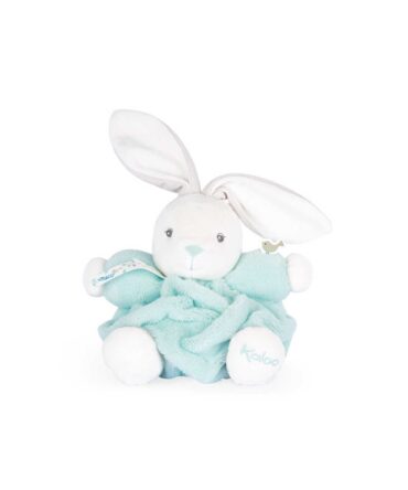 Peluche Kaloo Plume conejo aqua 18cm