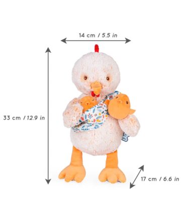 Peluche papa gallo Paul