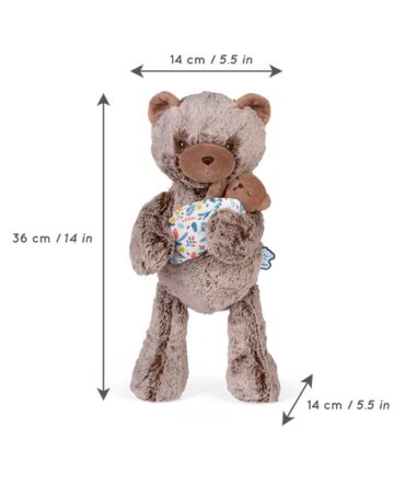 Peluche papa oso Oscar