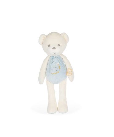 Muñeco Perle osito musical azul