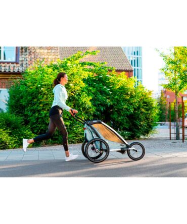 Remolque para correr, pasear, bici y esquí Chariot Cross 1 Thule