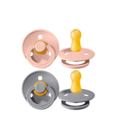 Pack 2 Chupetes BIBS Cloud/Blush