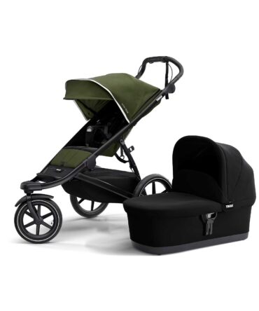Carrito Thule Urban Glide 2 chasis negro + capazo