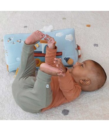 Cojin de actividades triangular Sailor Little Dutch
