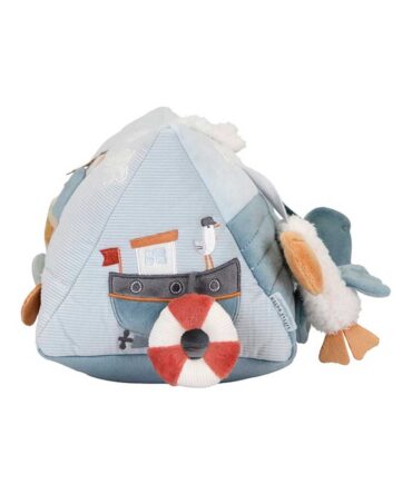 Cojin de actividades triangular Sailor Little Dutch