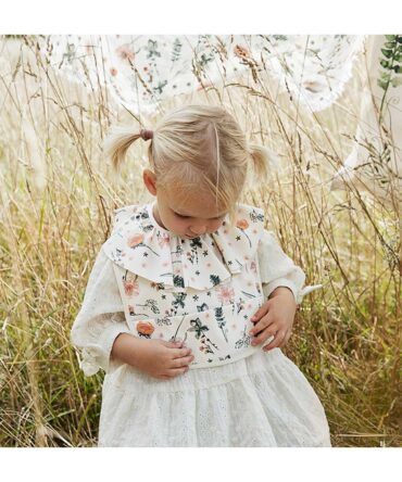 Babero plastificado Meadow Blossom