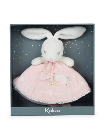 Doudou redondo conejito rosa
