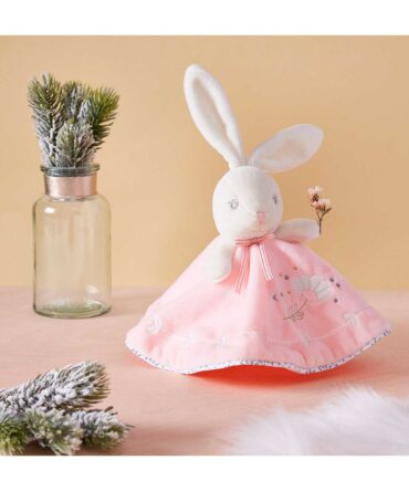 Doudou redondo conejito rosa