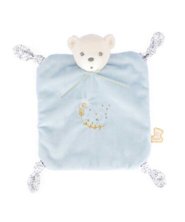 Doudou nudos osito azul