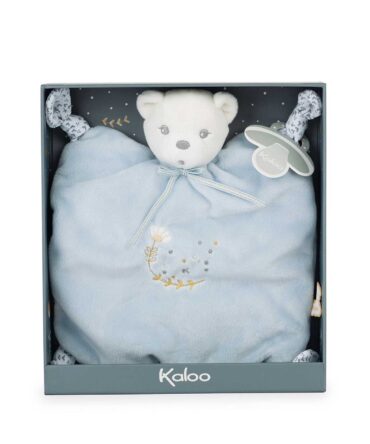Doudou nudos osito azul